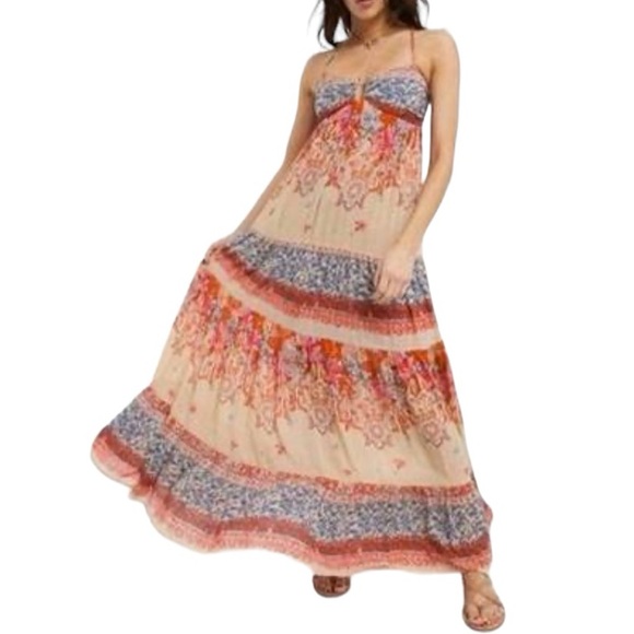 Free People Dresses & Skirts - Free People Intimately Give A Little Sleeveless Boho Maxi Dress - Cream - Small